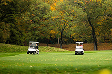 Course Landscape with Golf Carts-225x150